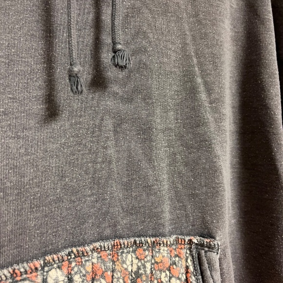 Grey/Floral hoody - Picture 5 of 5
